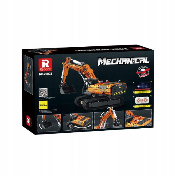 Klocki Reobrix 22003 Zdalnie Sterowana Koparka 1106 el. - obrazek 5