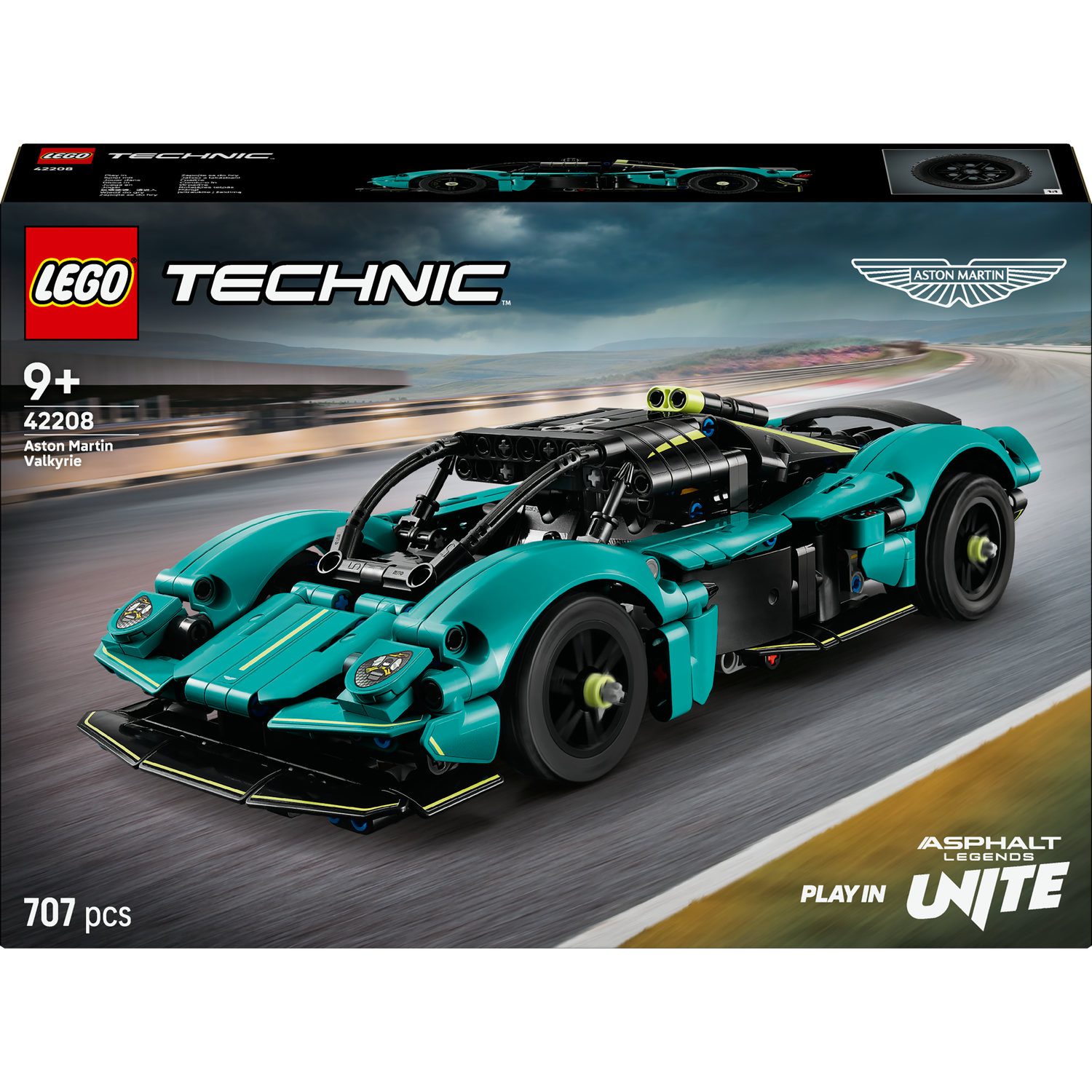 Klocki Lego Technic 42208 Aston Martin Valkyrie 707 el. - obrazek 3