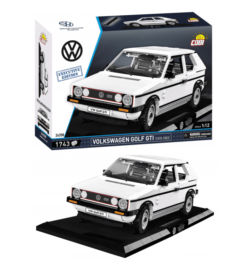 Klocki Cobi 24358 Volkswagen Golf GTI (1976-1983) - Executive Edition 1743 el.