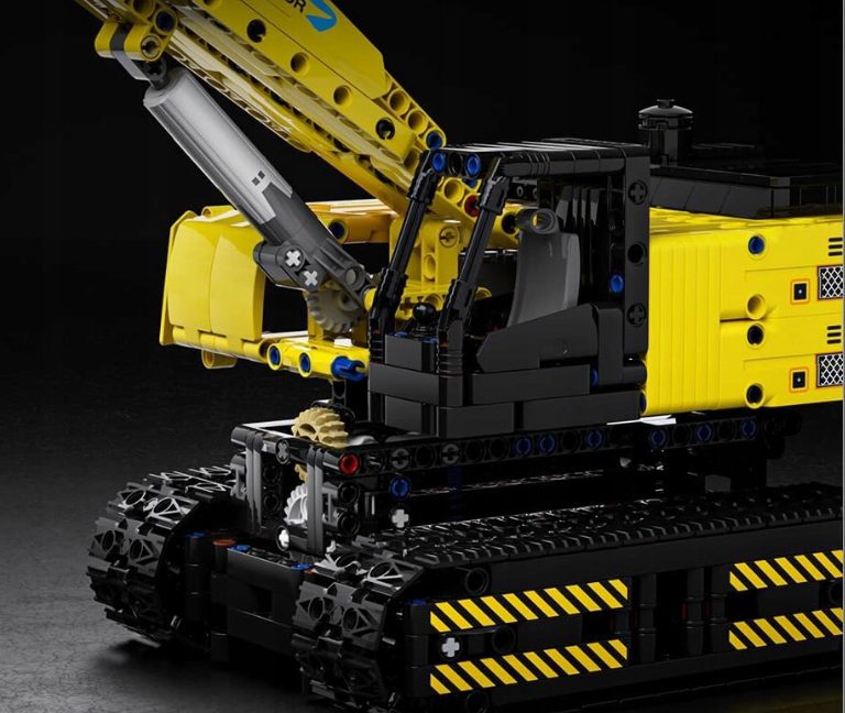 Klocki Mould King 15061 Zdalnie Sterowana Koparka Gąsienicowa 1113 el. - obrazek 5