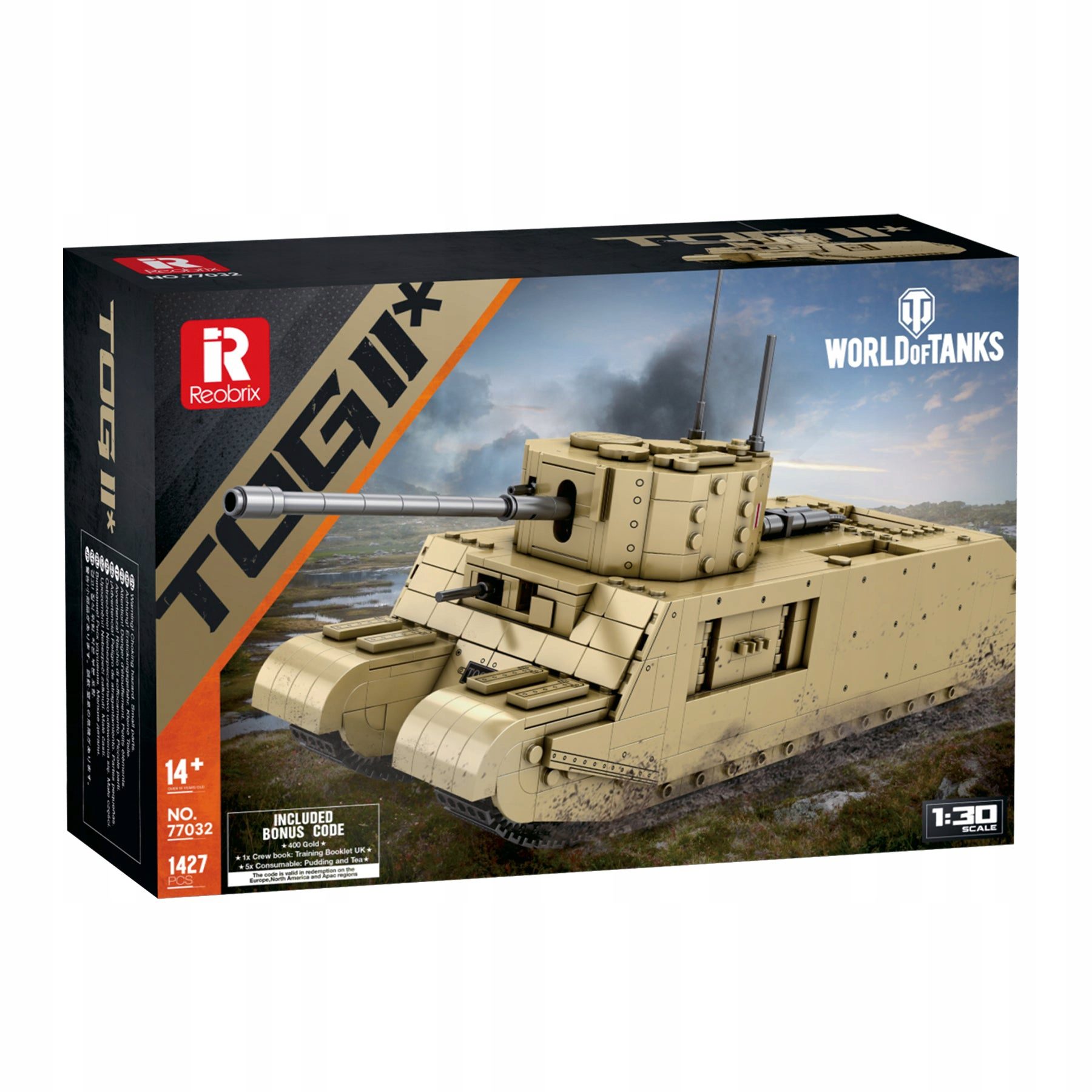 TOG 2 Reobrix karton od frontu