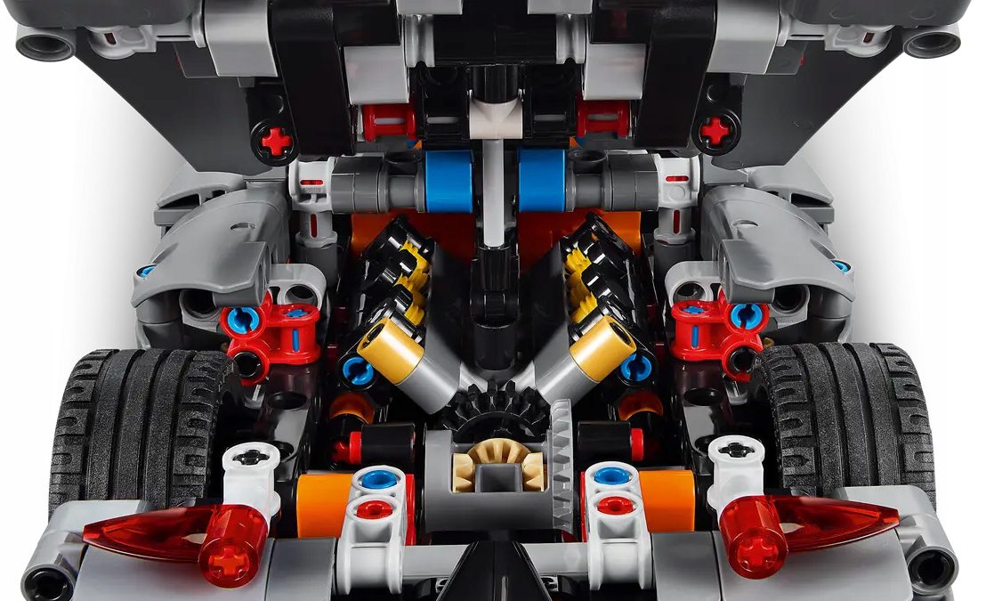 LEGO Technic 42173 Koenigsegg Jesko Absolut Szary Hipersamochód 801 el. - obrazek 8