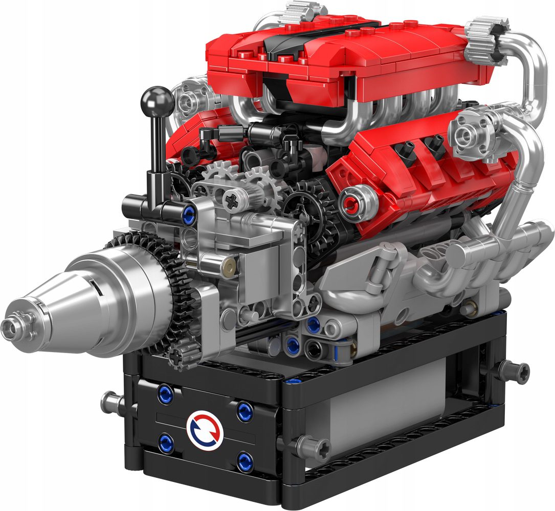 Mould King 10204 Engine Klocki konstrukcyjne Silnik V8 750 el. - obrazek 7