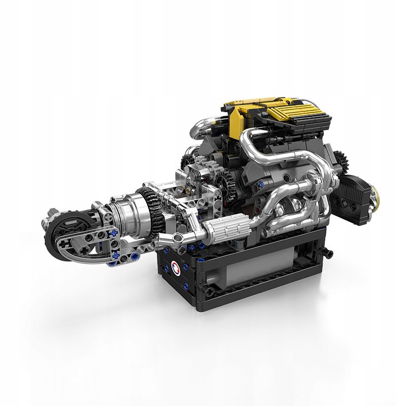 Mould King 10207 Engine Klocki konstrukcyjne 761 el. Silnik V12 - obrazek 2