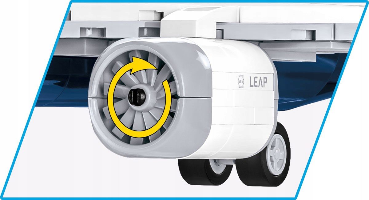 Klocki Cobi 26608 Samolot Pasażerski Boeing 737-8 340 el. - obrazek 7