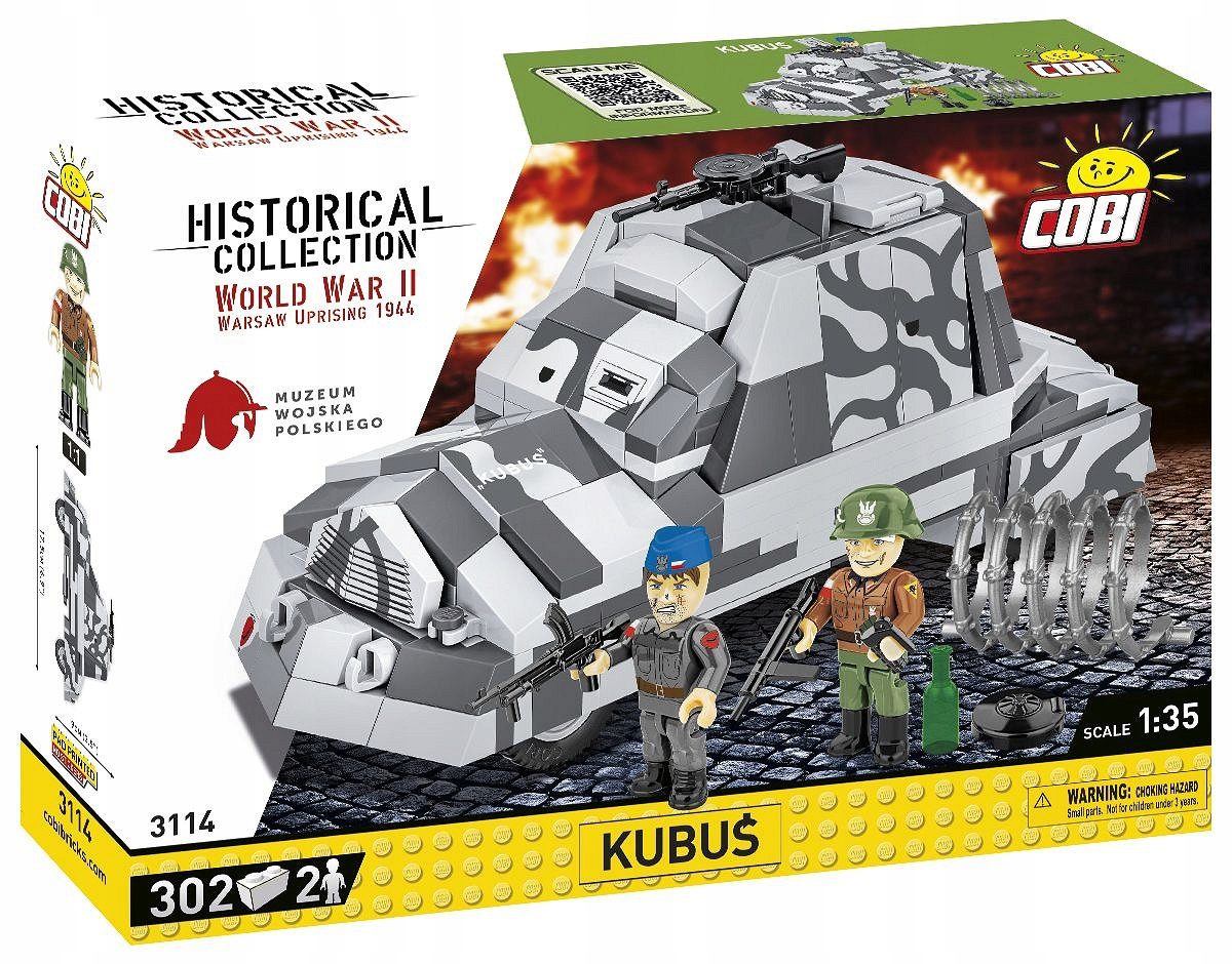 Klocki Cobi 3114 HC WWII Kubuś 302 el. - obrazek 2