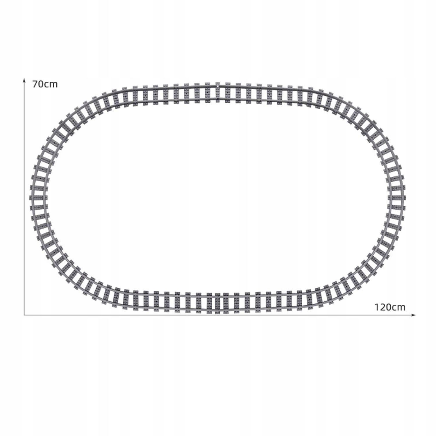 Klocki Mould King 12001 Zdalnie Sterowany Pociąg Kolejka NJ2 Diesel 2086 el. - obrazek 14