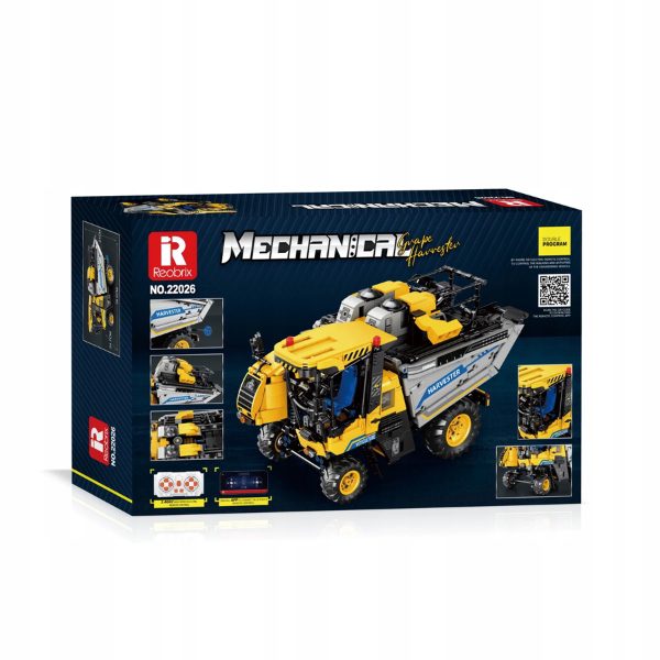 Klocki Reobrix 22026 Zdalnie Sterowany Kombajn do Zbierania Wina 2026 el. - obrazek 5