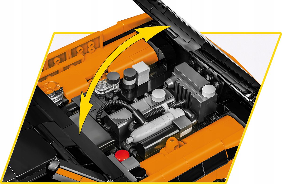 Klocki Cobi 24349 Opel Manta A GT/E 1938 el. - obrazek 8