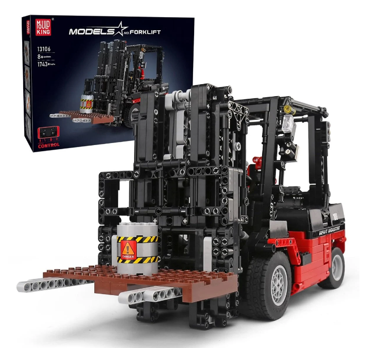 Klocki Mould King 13160S Wózek Widłowy wraz z kartonem