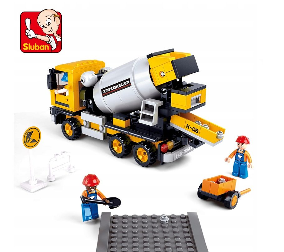 Klocki Sluban M38-B0550 Betoniarka 248 el. - obrazek 3