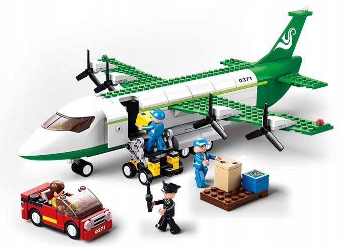 Klocki Sluban M38-B0371 Samolot Cargo 383 el. - obrazek 7