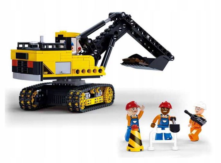 Klocki Sluban M38-B0551 Koparka 614 el. - obrazek 5
