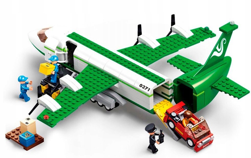 Klocki Sluban M38-B0371 Samolot Cargo 383 el. - obrazek 6