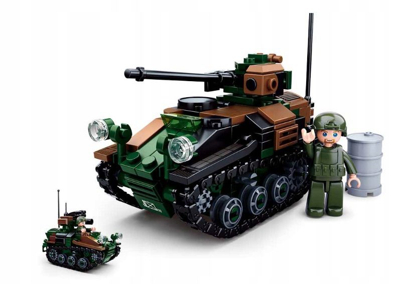 klocki Sluban niemiecki czołg