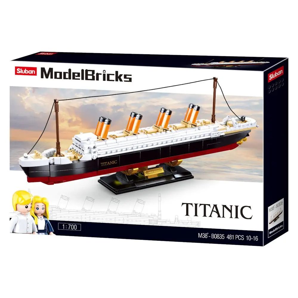 Klocki Sluban M38-B0835 Titanic 481 el.