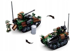 klocki Sluban niemiecki czołg