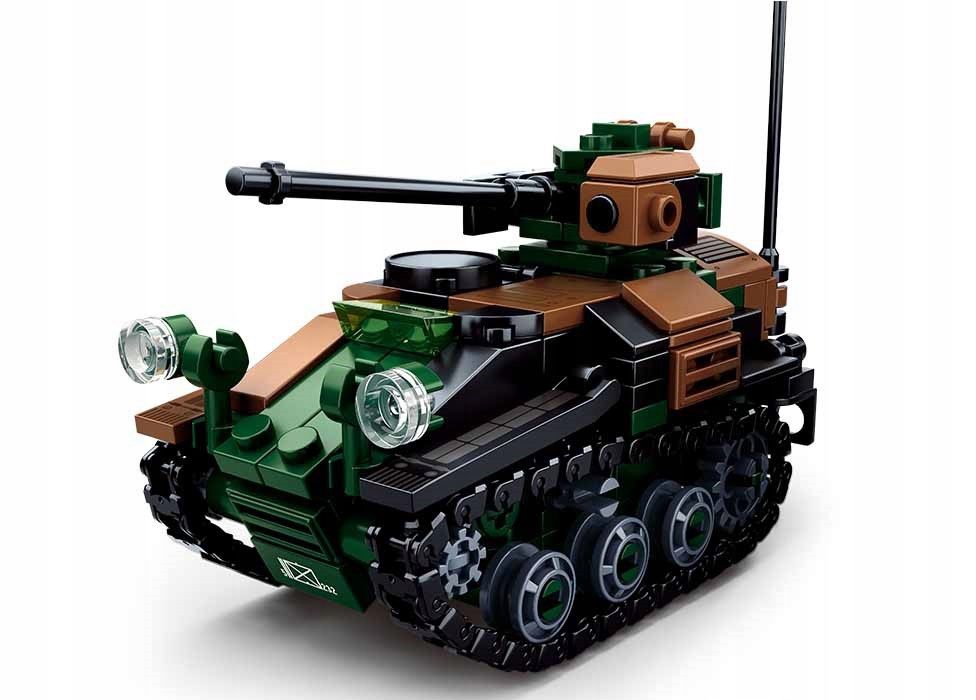 Klocki Sluban M38-B0750 Niemiecki Lekki Czołg 245 el. - obrazek 5