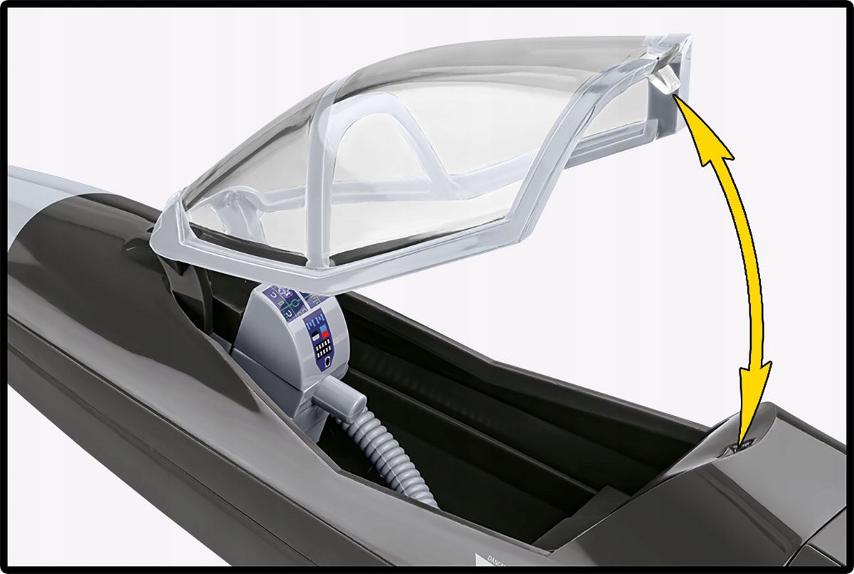 Klocki Cobi 5904 F-35A Lightning II "Husarz" Myśliwiec Bojowy 605 el. - obrazek 7