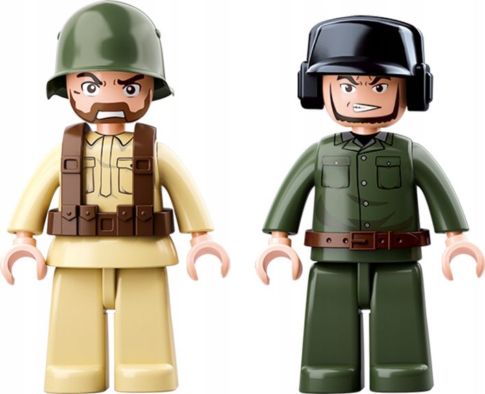 Klocki Sluban M38-B0691 Czołg Niemiecki Panzer 1 356 el. - obrazek 6