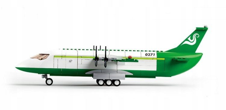 Klocki Sluban M38-B0371 Samolot Cargo 383 el. - obrazek 3