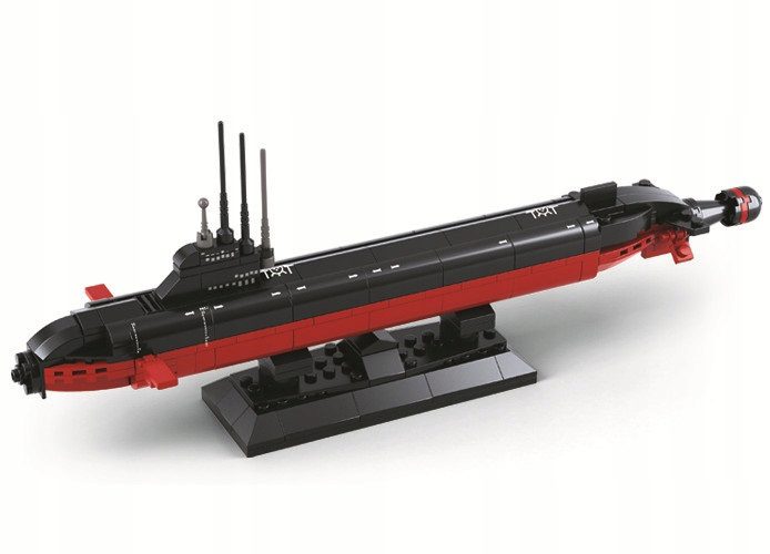 Klocki Sluban M38-B0391 Atomowa Łódź Podwodna 193 el. - obrazek 2