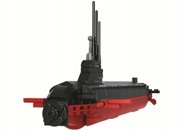 Klocki Sluban M38-B0391 Atomowa Łódź Podwodna 193 el. - obrazek 6