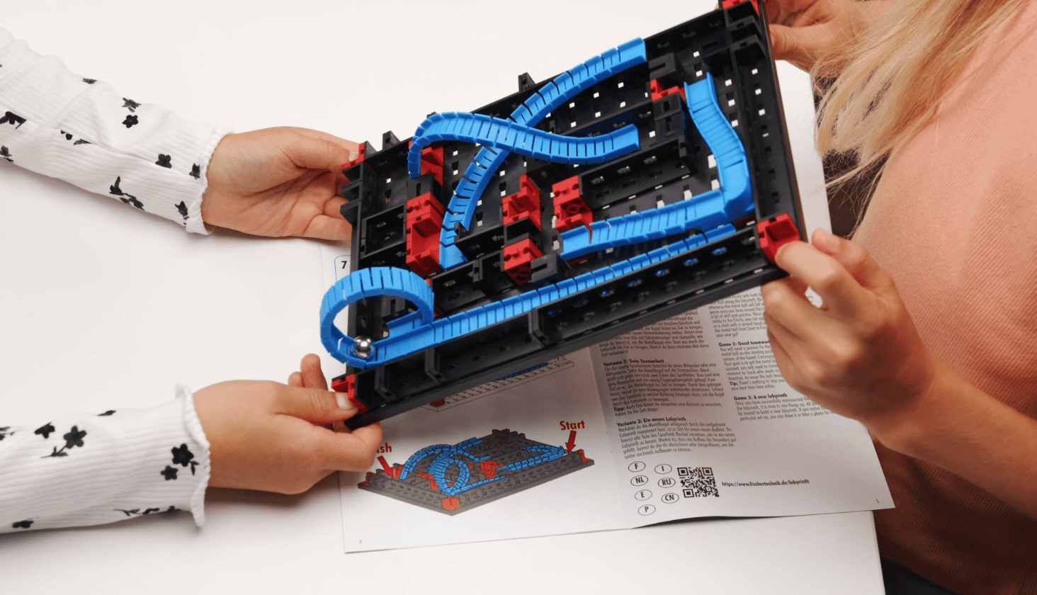 Klocki Fischertechnik Labirynt Gra Zręcznościowa dla Dziecka - obrazek 5