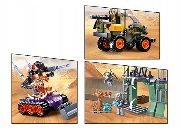 Klocki Sluban M38-B0912 Szturm na Kosmiczną Bazę Wojskową