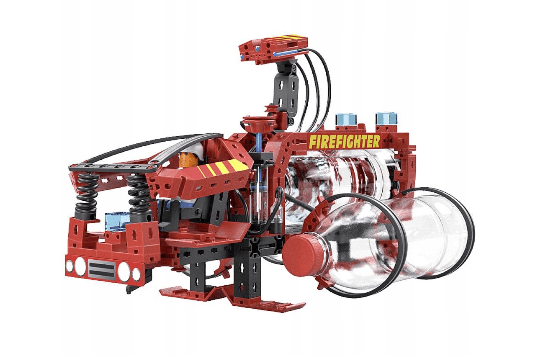 Fischertechnik Wóz Strażacki z Pompą Wodną zestaw konstrukcyjny dla dzieci - obrazek 4