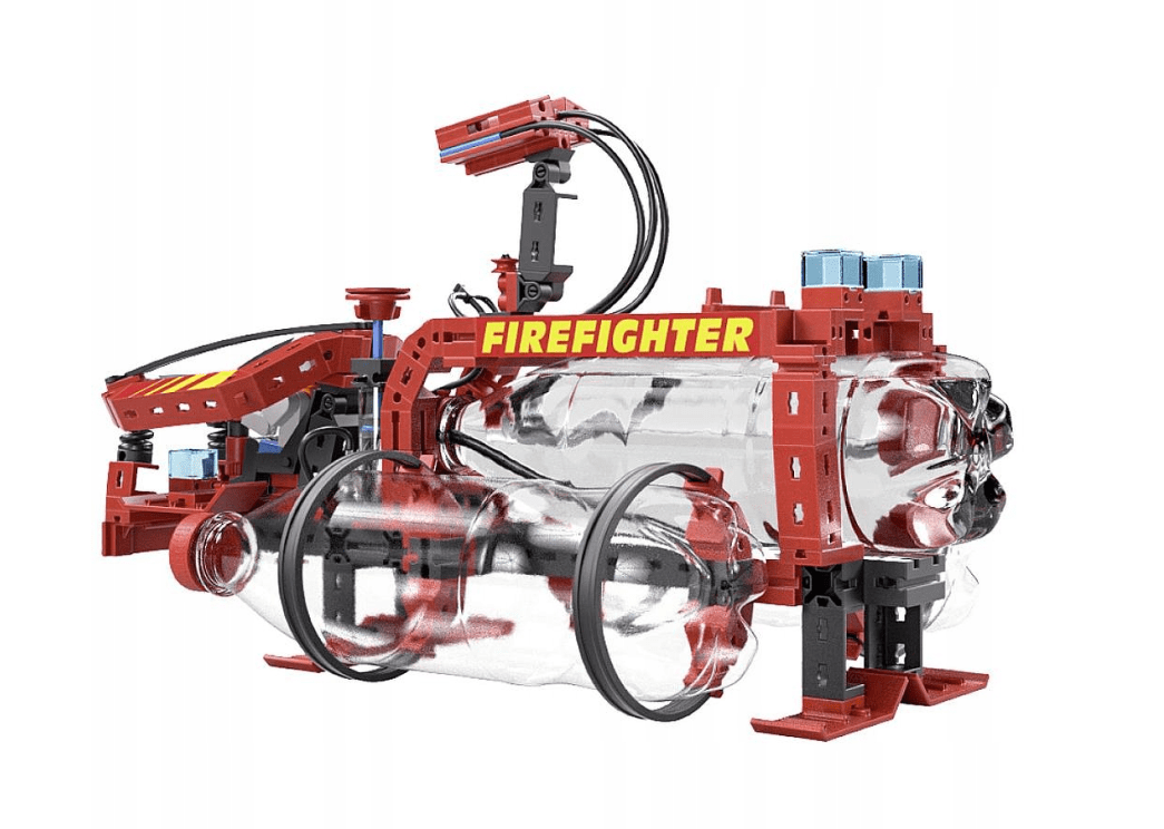 Fischertechnik Wóz Strażacki z Pompą Wodną zestaw konstrukcyjny dla dzieci - obrazek 5