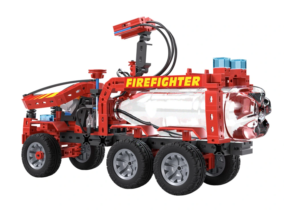 Fischertechnik Wóz Strażacki z Pompą Wodną zestaw konstrukcyjny dla dzieci - obrazek 3