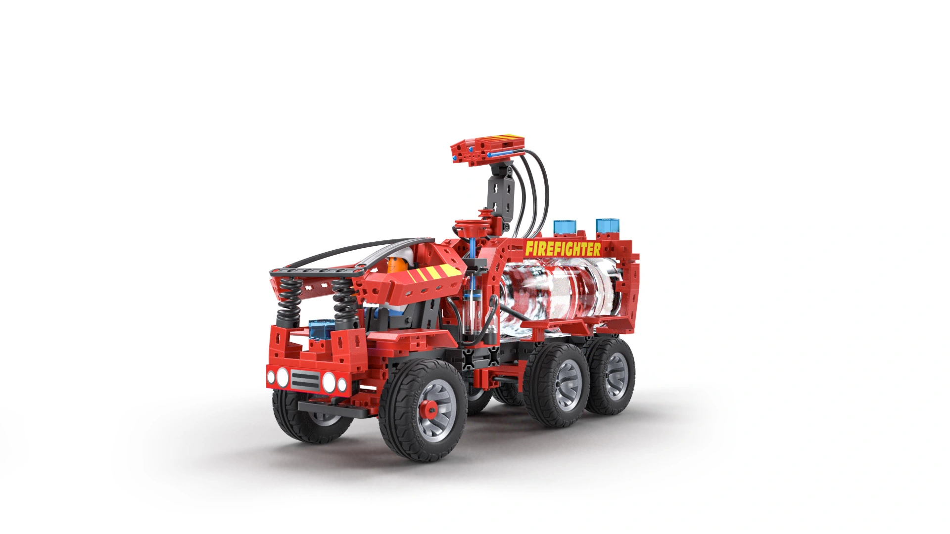 Fischertechnik Wóz Strażacki z Pompą Wodną zestaw konstrukcyjny dla dzieci - obrazek 2