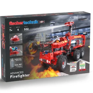 Fischertechnik Wóz Strażacki z Pompą Wodną zestaw konstrukcyjny dla dzieci