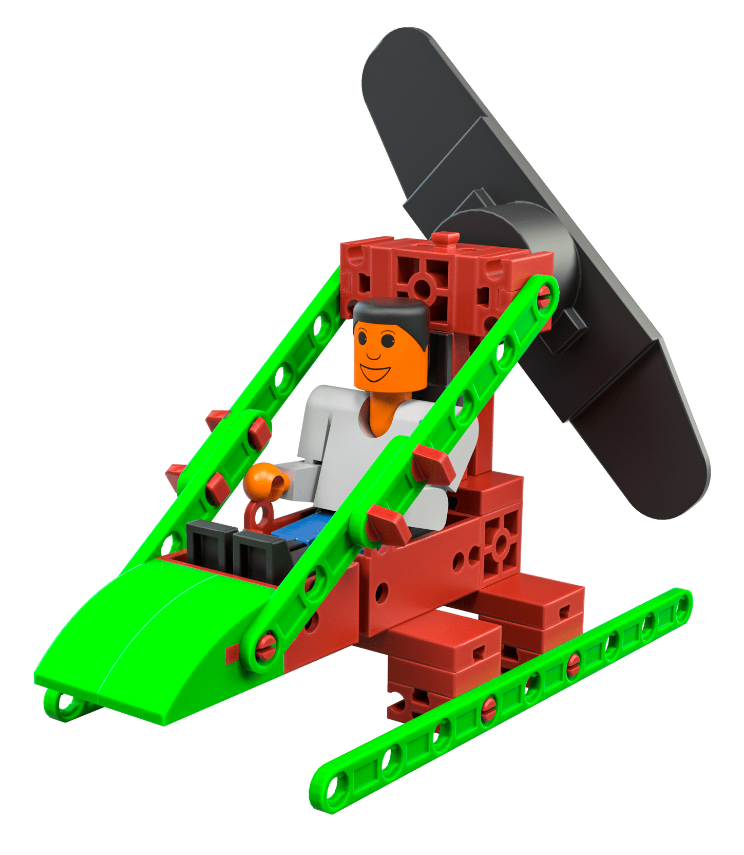 Fischertechnik Solar - Zabawka Edukacyjna zasilana panelem słonecznym - obrazek 3