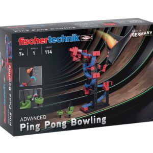 Klocki Fischetechnik Ping Pong Bowling Gra zręcznościowa dla Dzieci