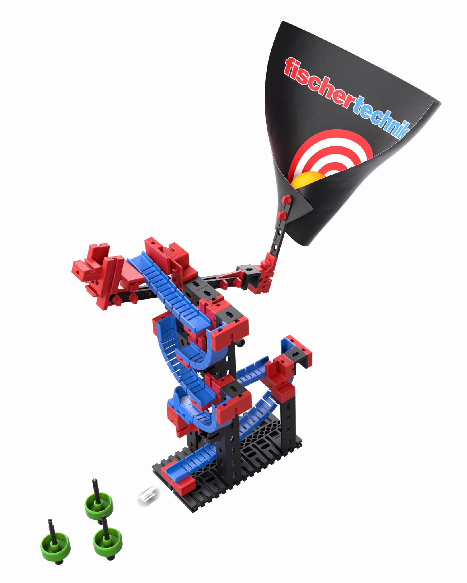 Klocki Fischetechnik Ping Pong Bowling Gra zręcznościowa dla Dzieci - obrazek 2