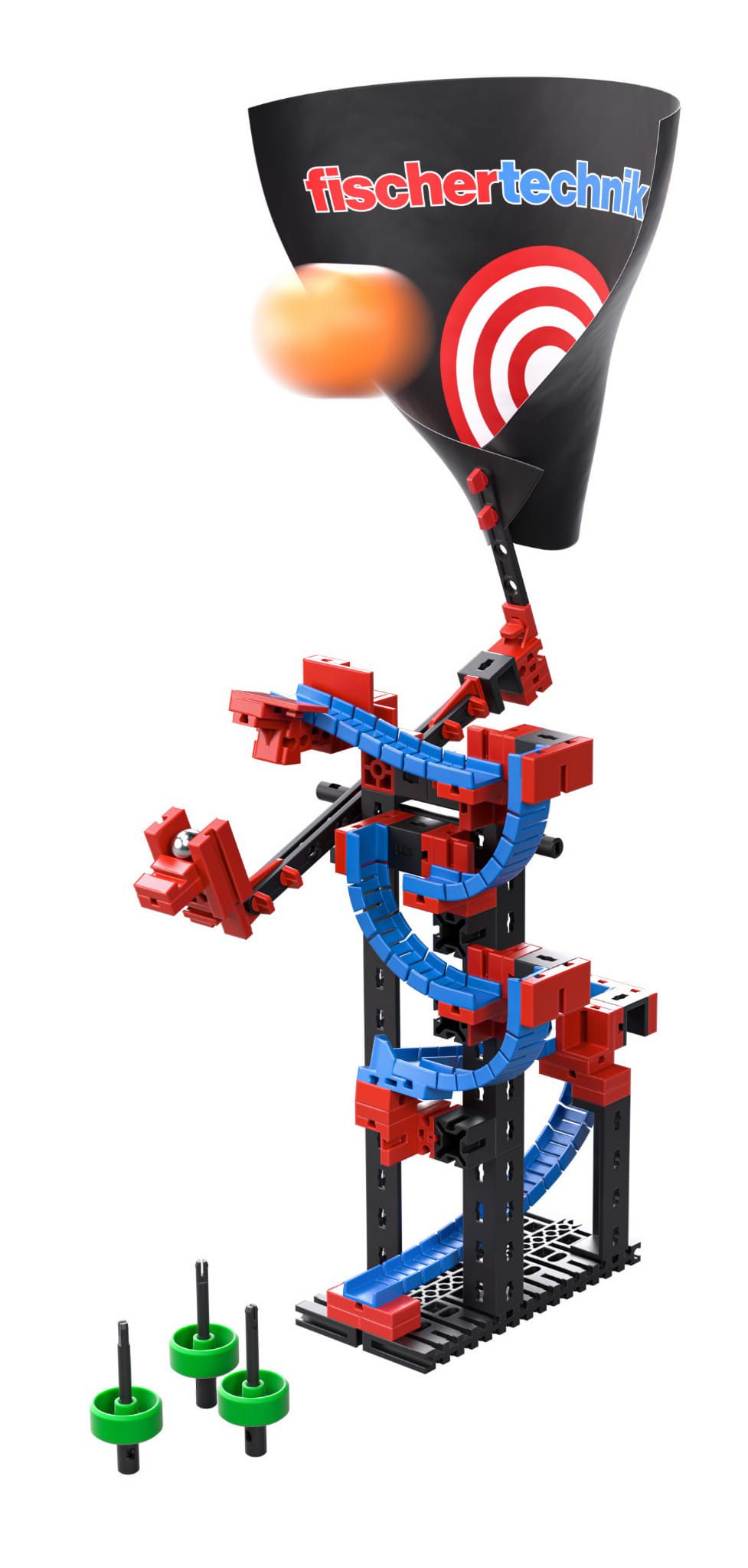 Klocki Fischetechnik Ping Pong Bowling Gra zręcznościowa dla Dzieci - obrazek 3