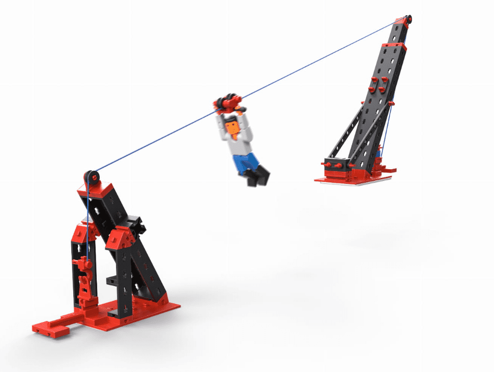 Klocki Fischertechnik Kolejka Linowa | Zestaw edukacyjny dla dzieci - obrazek 5