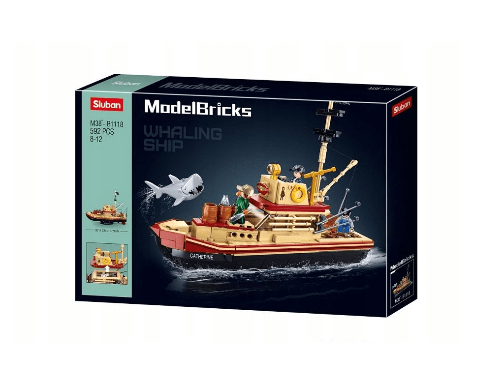 Klocki Sluban Łódź Wielorybników