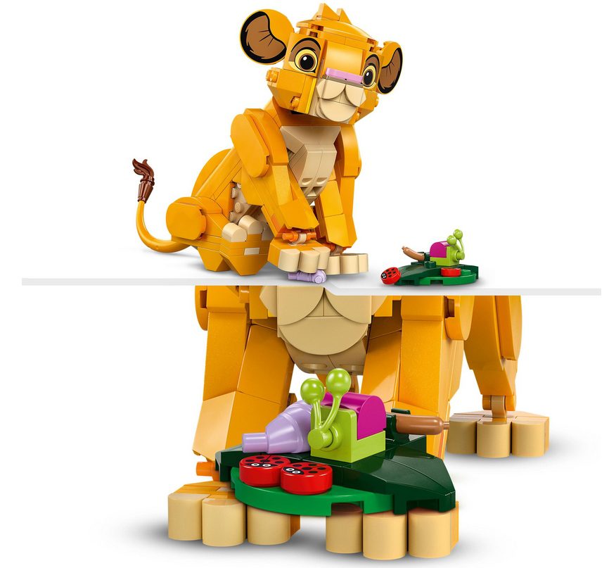 Klocki Lego 43243 Disney Król Lew Lwiątko Simba 222 el. - obrazek 6