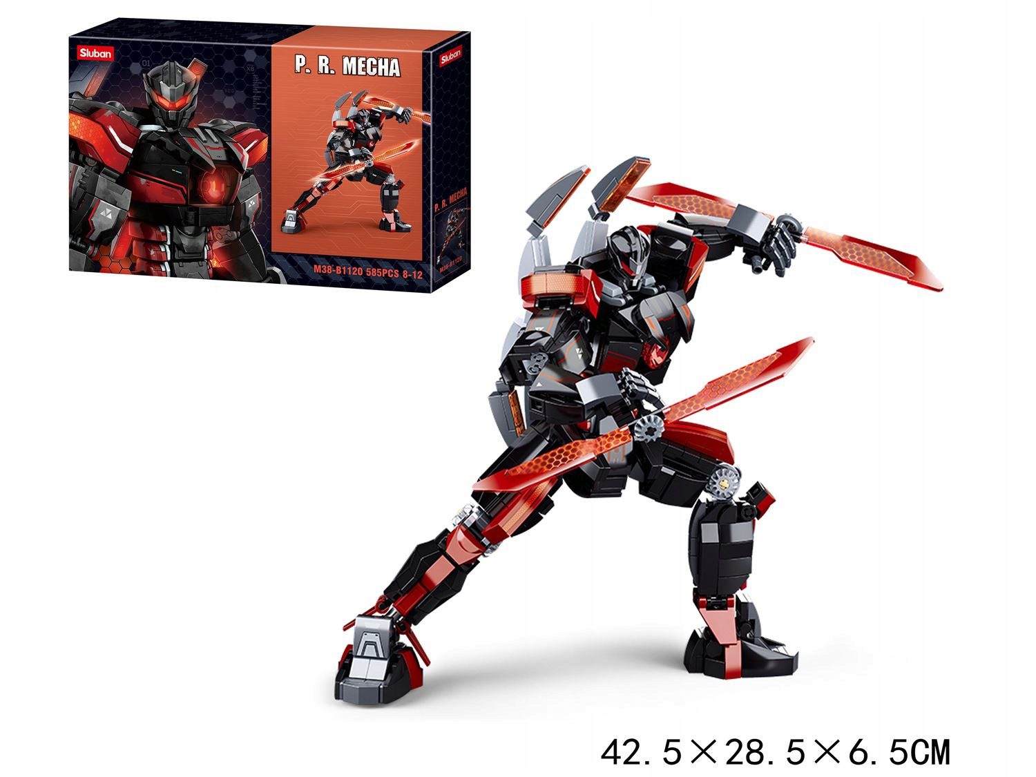 Klocki Sluban M38-B1120 Kosmiczny Zabójca 585 el. - obrazek 6