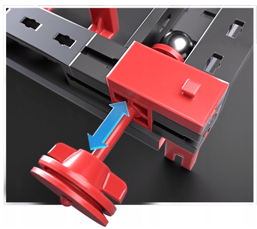 Klocki Fischertechnik Pinball Flipper Zestaw Edukacyjny dla Dziecka - obrazek 6