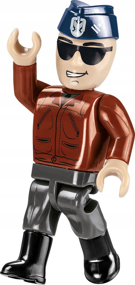 Klocki COBI 5824 Samolot Odrzutowy Polskich Sił Zbrojnych LIM5 (MIG17) 1959 - obrazek 11