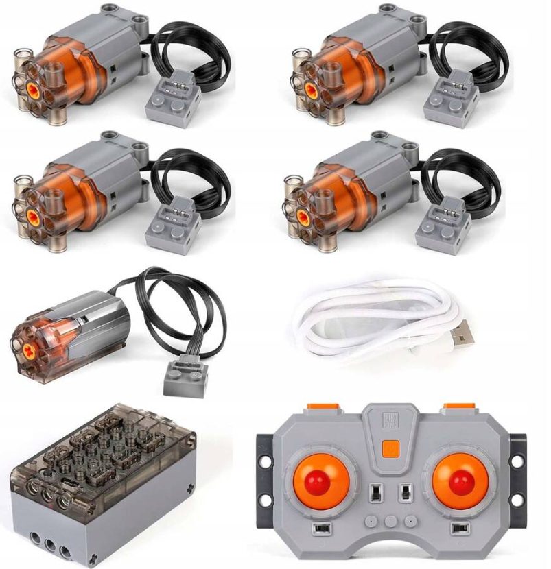 Klocki Mould King 17001 Zdalnie Sterowany Dźwig Żuraw 1205 el. - obrazek 6