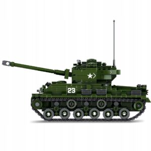 Klocki Reobrix 77030 Czołg Sherman M4A3E8 