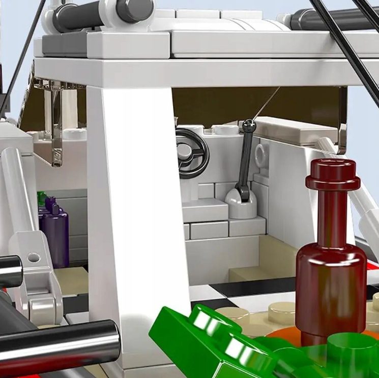 Klocki Mould King 10190 Żaglówka Dwumasztowiec 767 el. - obrazek 4