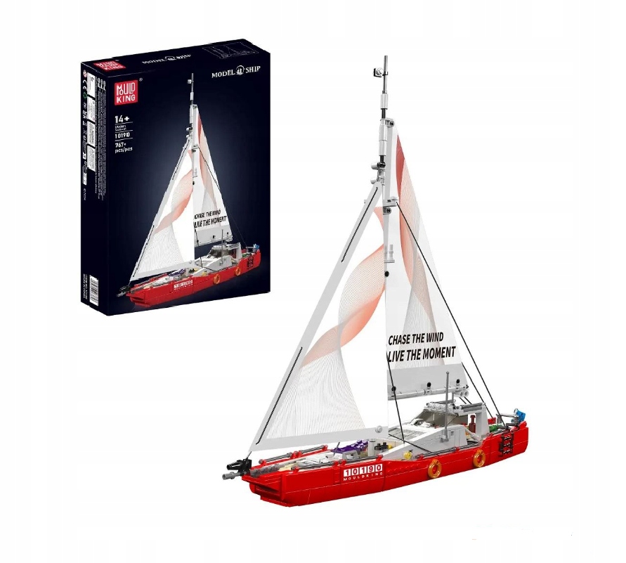 Klocki Mould King 10190 Żaglówka Dwumasztowiec