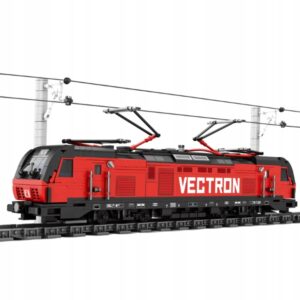 Model lokomotywy Vectron z klocków Reobrix – zestaw 1889 elementów
