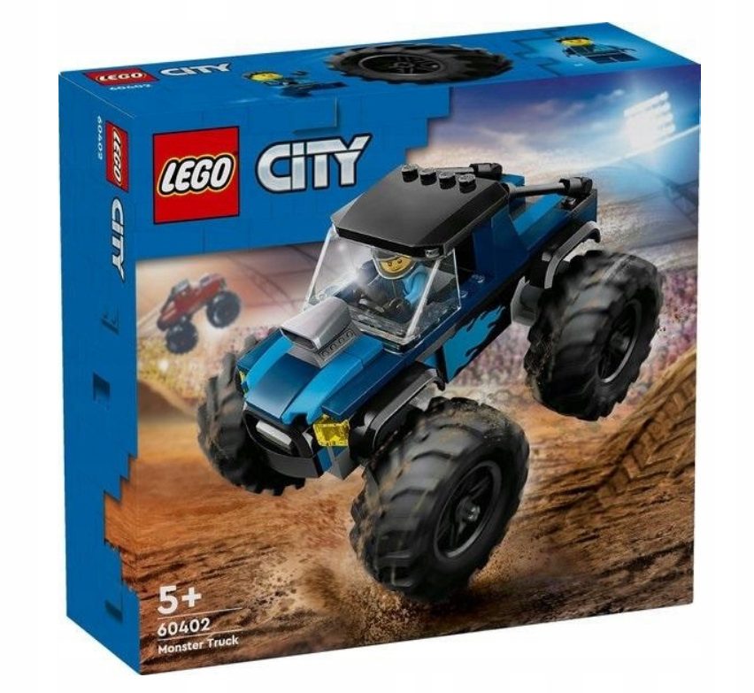 Klocki Lego City 60402 Niebieski Monster Truck 148 el. - obrazek 8
